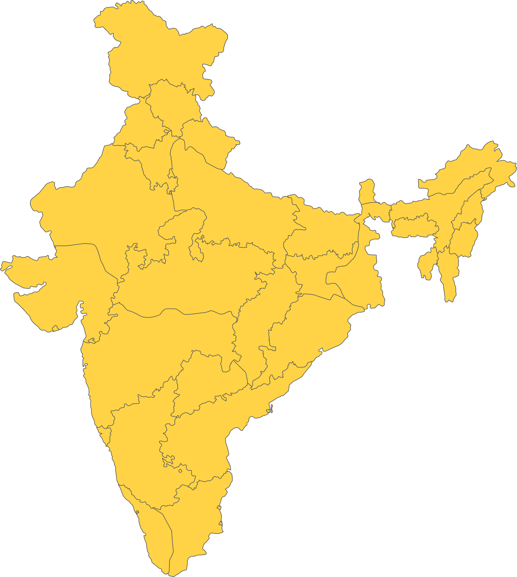 Pan India Presence Map